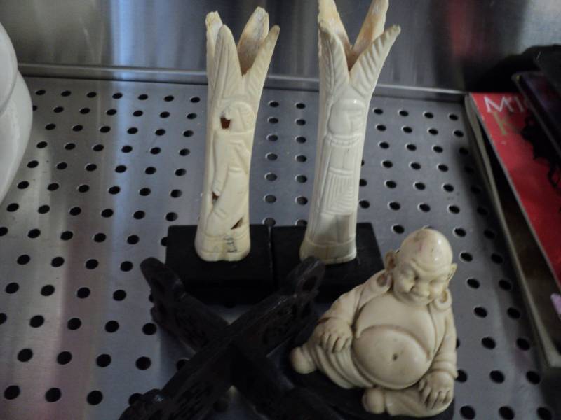 Ivory look asian collectibles...