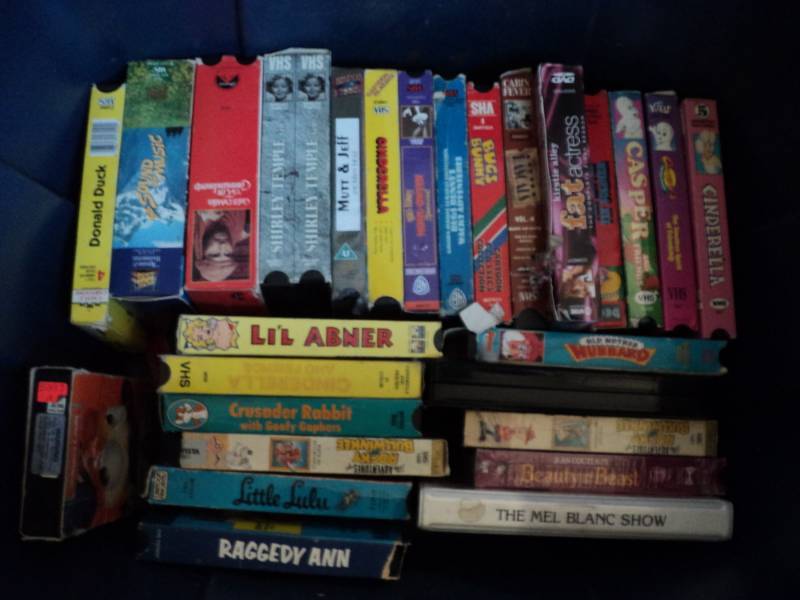 VCR movies...