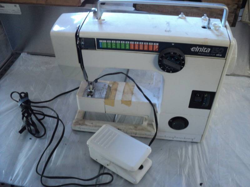 elnita 150 sewing machine as found....
