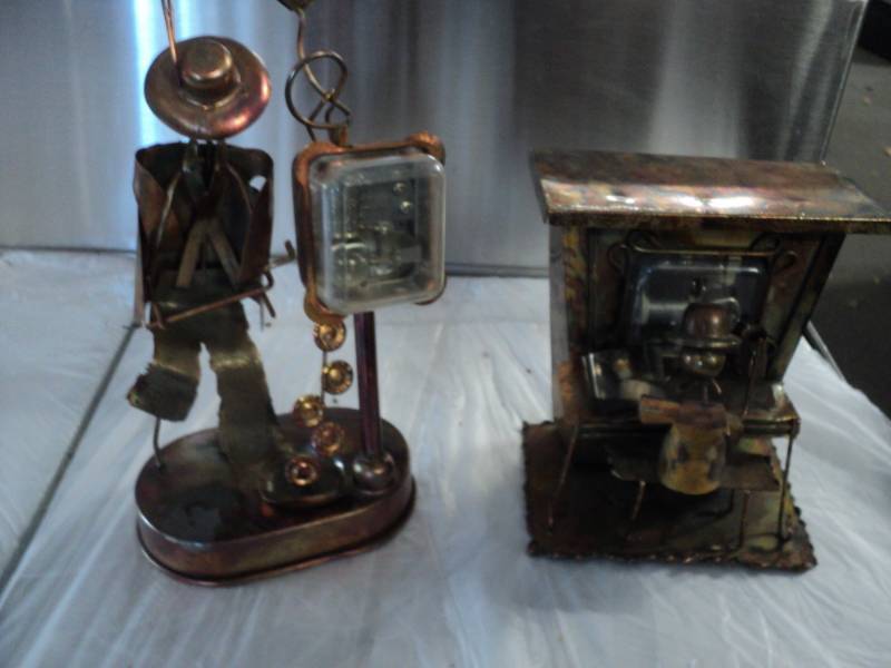 Copper Art music box...