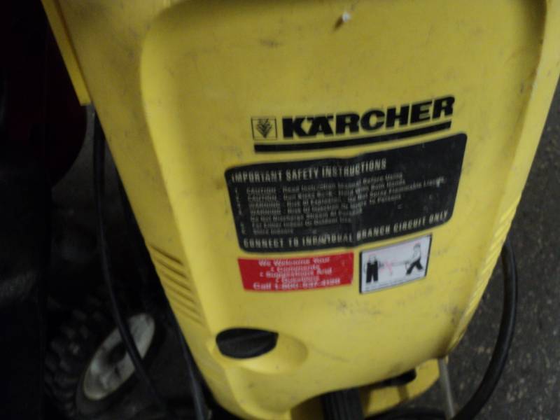 Karcher pressure washer- damaged ha...