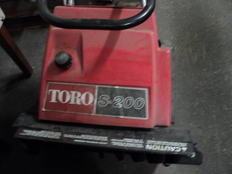 Toro S 200 Snow Er Collectibles Of All Sorts Toro S 200 Snow Er Collectibles Of All Sorts