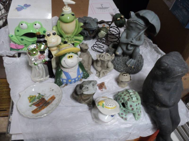 Frog collection...