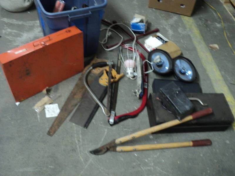 assortment of tools and misc...