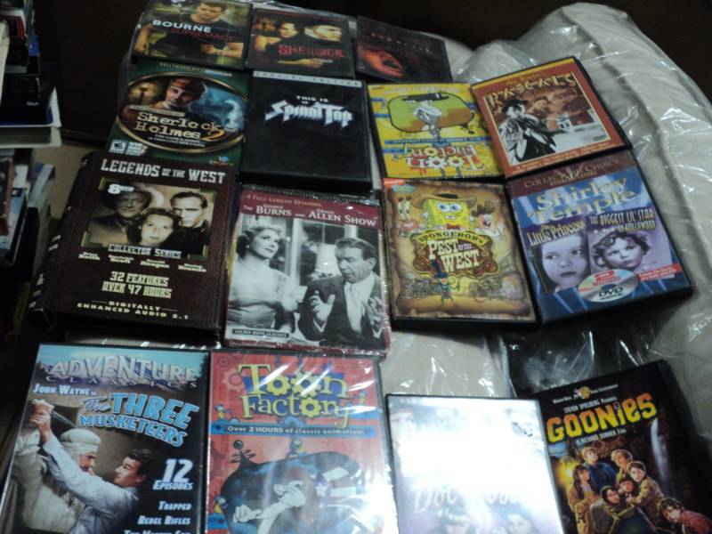 movie assortment...