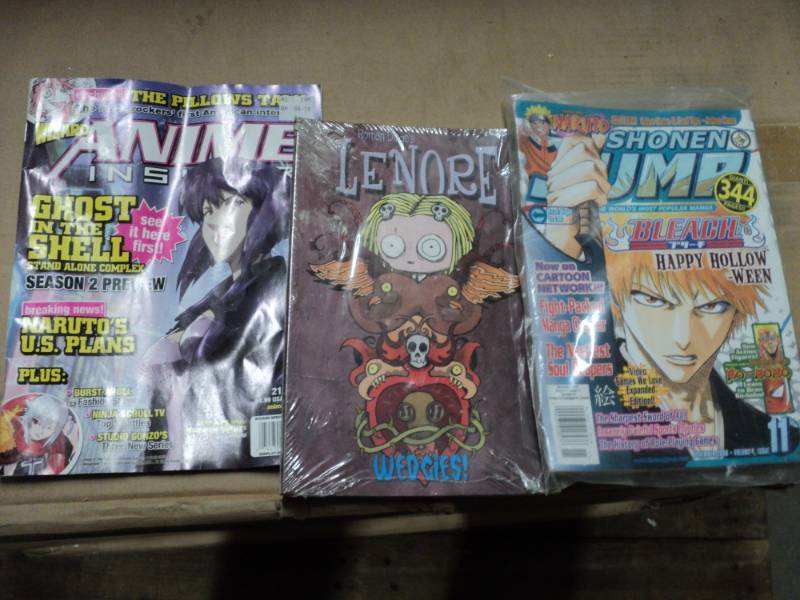 Lenore, Anime, and Shoner Jump...