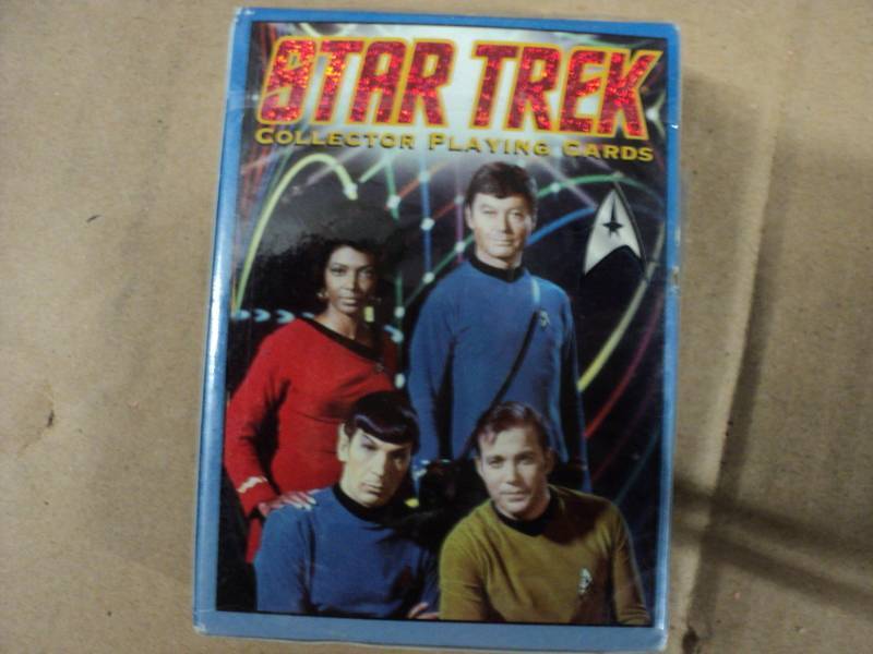 Star Trek playing cards- first in s...