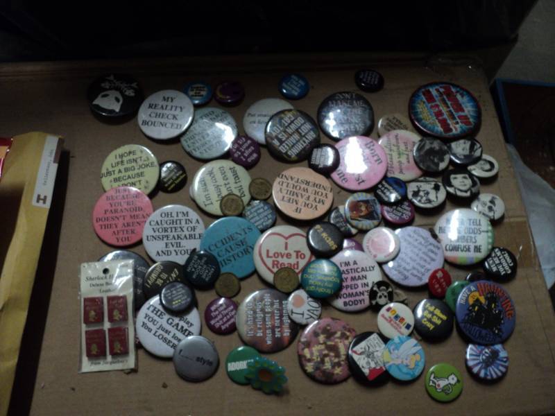 vintage pin collection...