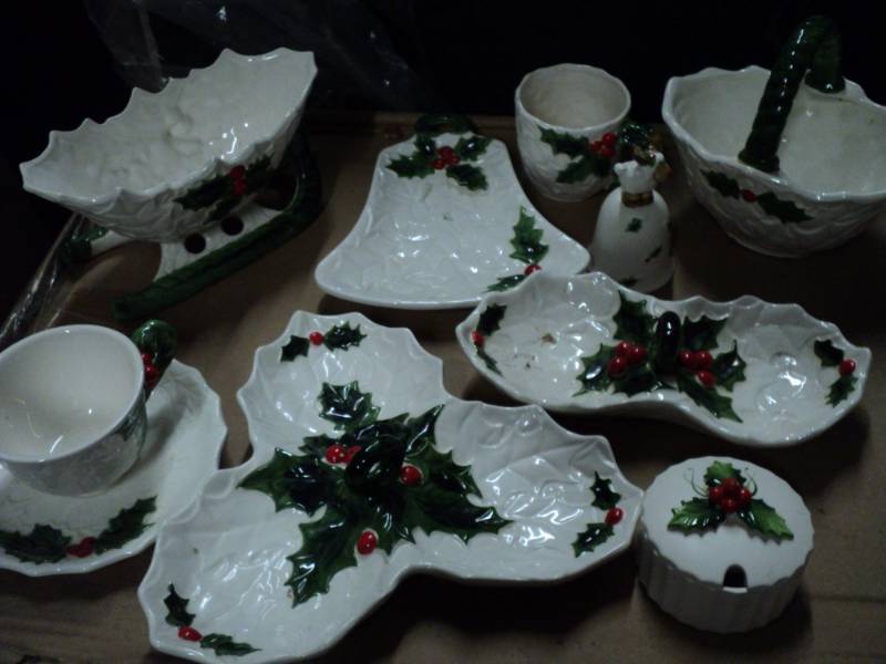 xmas dishes...