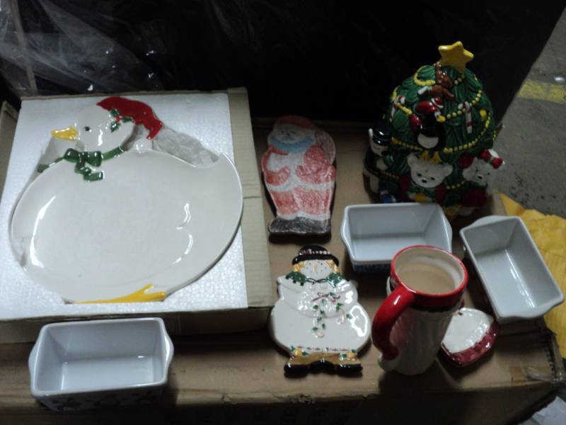 xmas dishes...