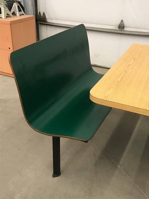 lot 20 image: Plymold Commercial Dining Booth Set