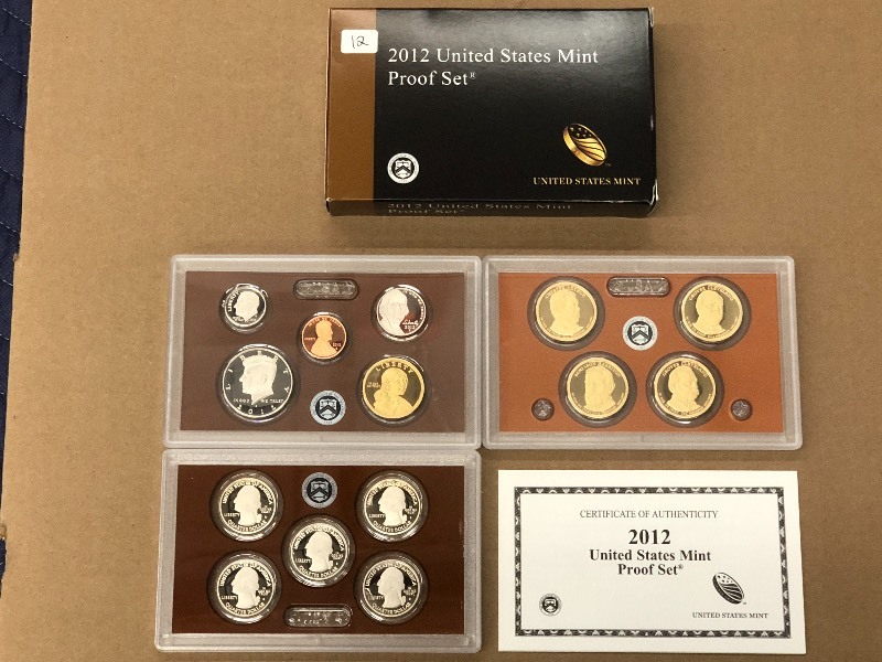 2012 Mint Proof Set