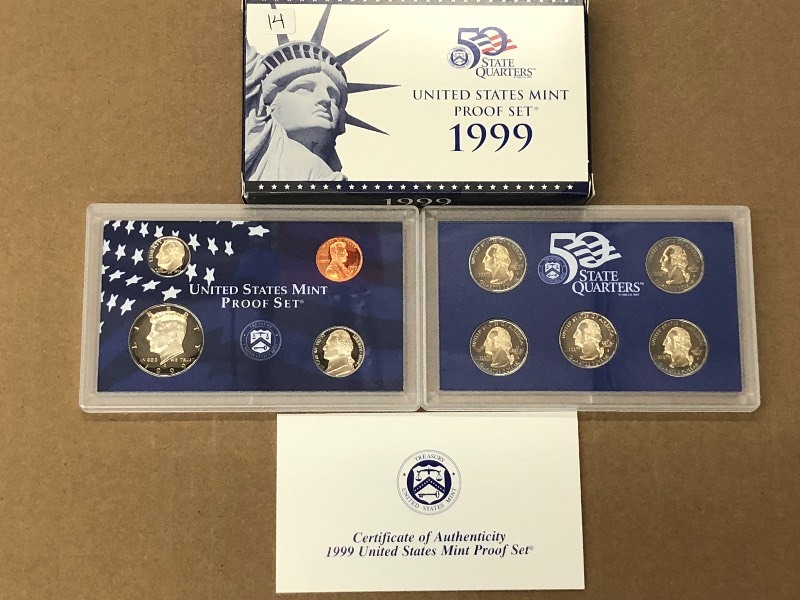 1999 Mint Proof Set