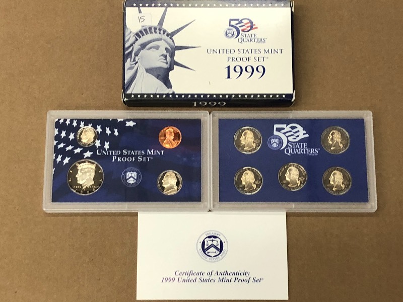 1999 Mint Proof Set
