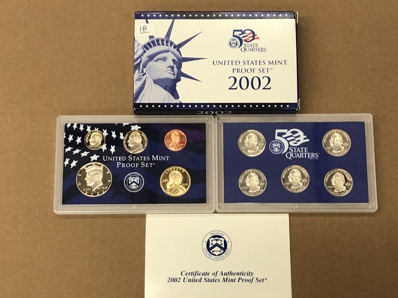 2002 Mint Proof Set