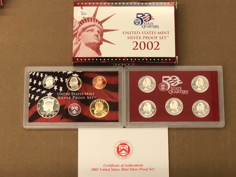 2002 Silver Proof Set