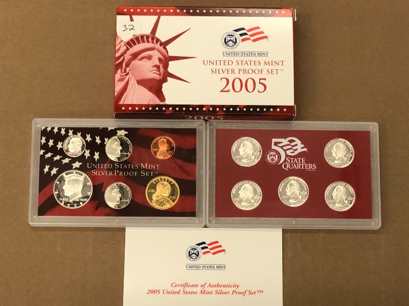 2005 Silver Proof Set