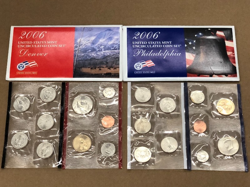 2006 Mint UNC Coin Set