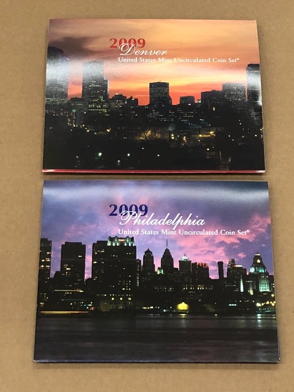 2009 Mint UNC Coin Set
