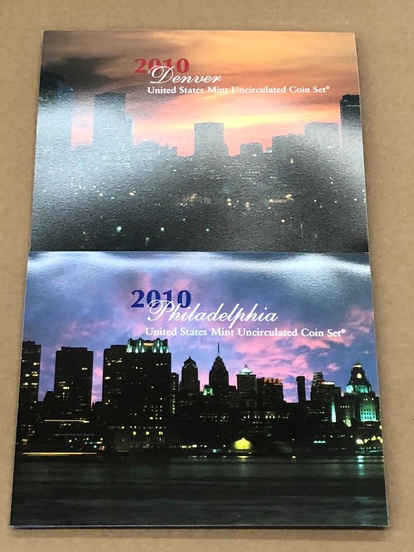 2010 Mint UNC Coin Set