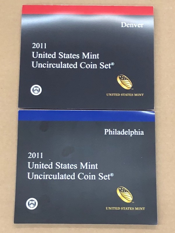 2011 Mint UNC Coin Set