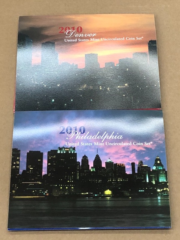 2010 Mint UNC Coin Set