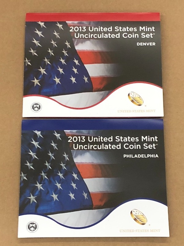 2013 Mint UNC Coin Set