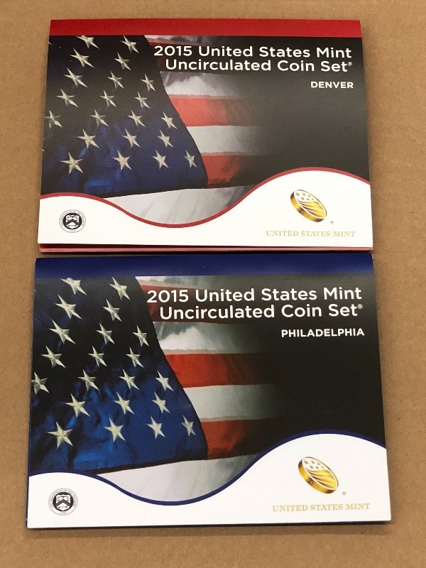 2015 Mint UNC Coin Set