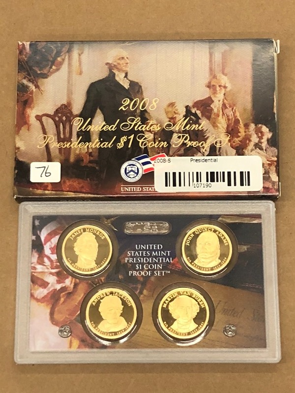 2008 Mint Presidential Proof Set