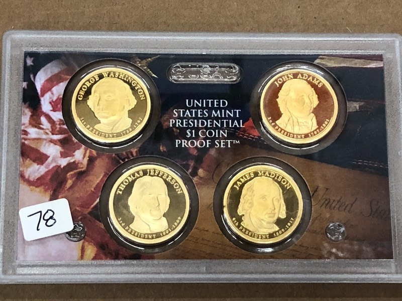 Presidential $1 Proof Coin Set