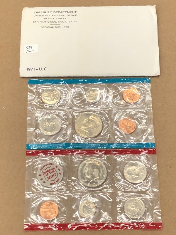 1971 UNC Mint Set