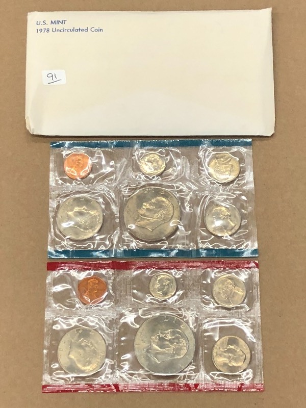 1978 UNC Mint Set
