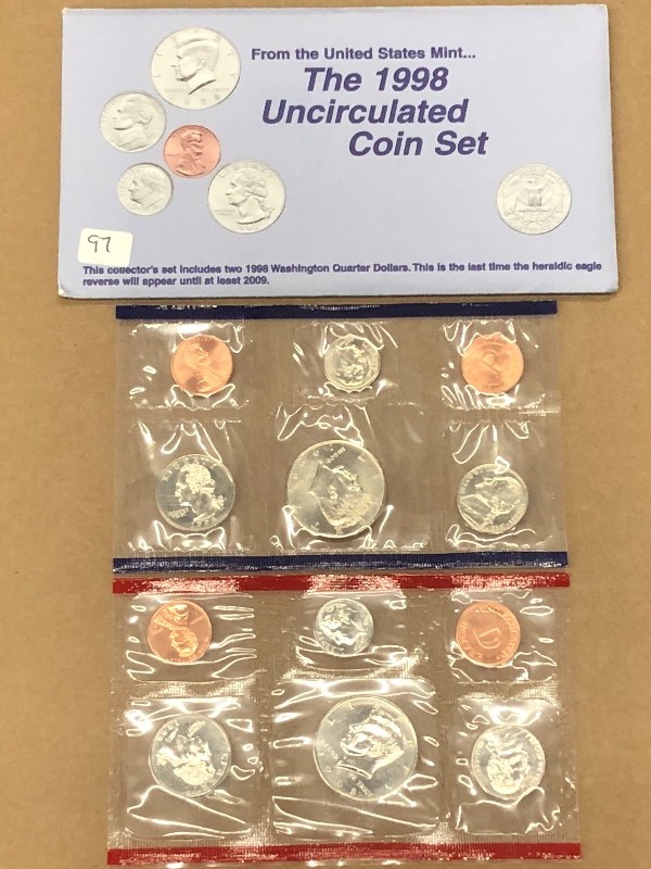 1998 UNC Mint Set