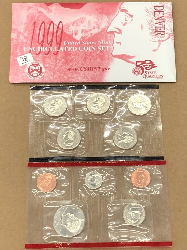 1999 UNC Mint Set