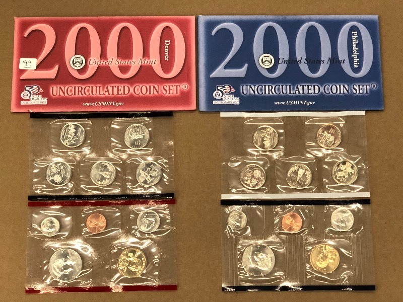 2000 UNC Mint Set