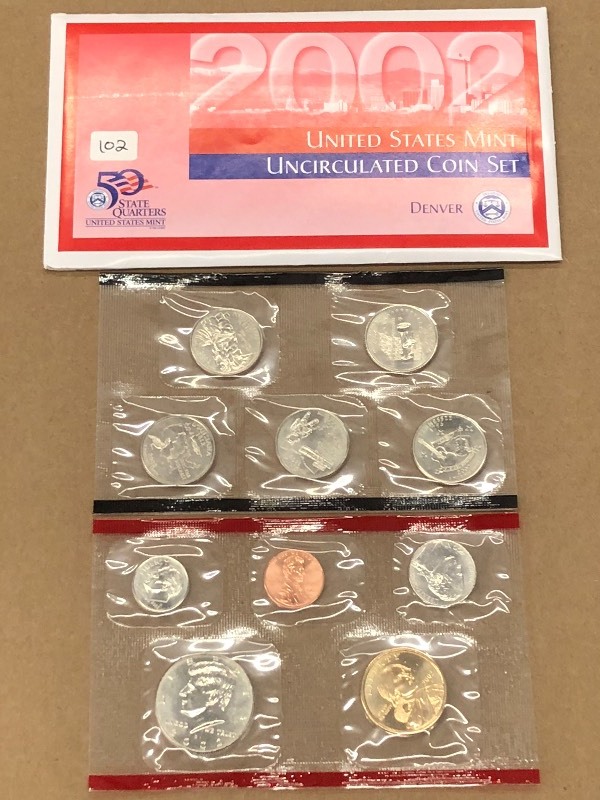 2002 UNC Mint Set