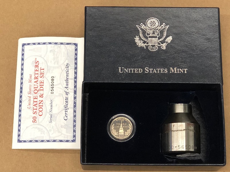 2000 50-State Quarters Coin & Die Set