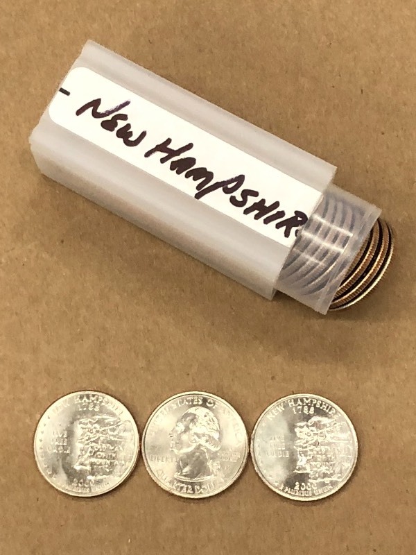 (40) 2000 New Hampshire State Quarters