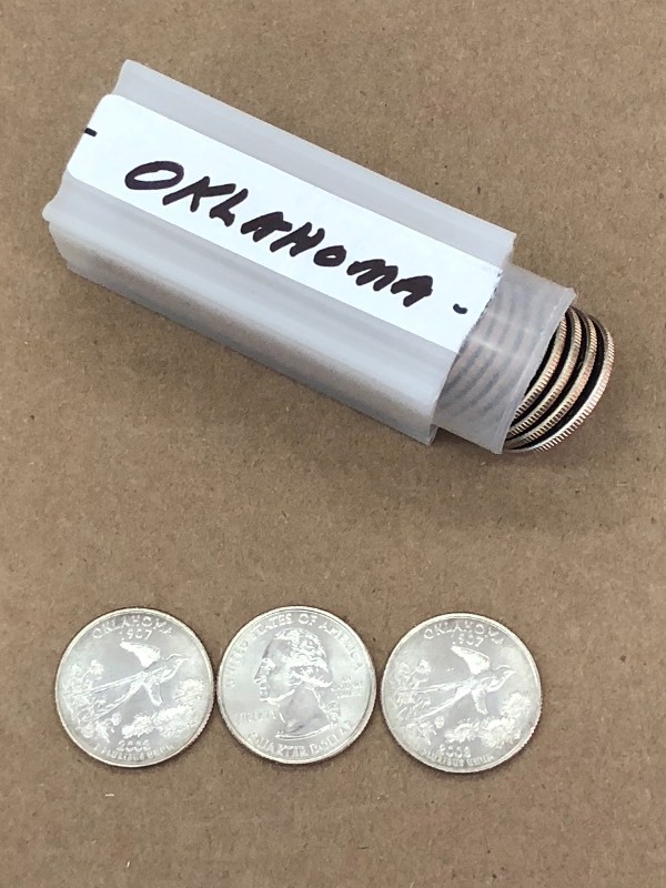 (40) 2008 Oklahoma State Quarters