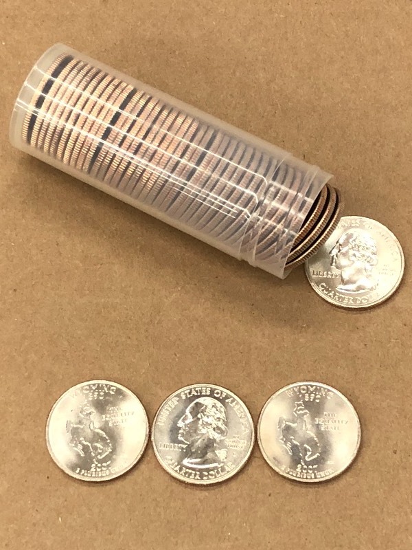 (40) 2005 Wyoming State Quarters
