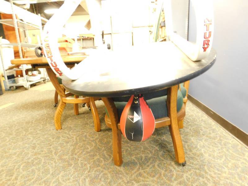 lot 65 image: Century Adjustable Speed Bag Platform For Boxing---10868