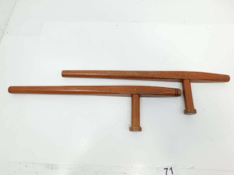 lot 71 image: A Pair Of Tonfas