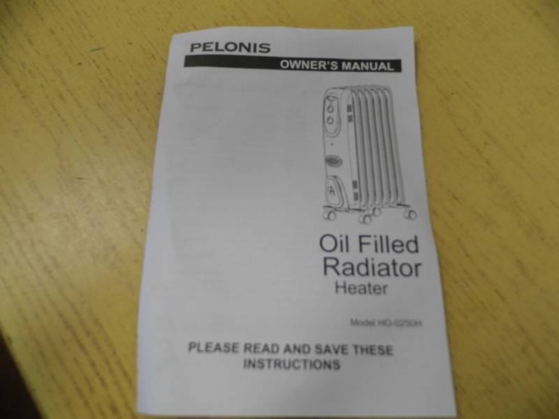 lot 7 image: Peinois Heater
