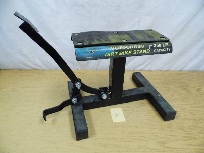 haul master dirt bike stand