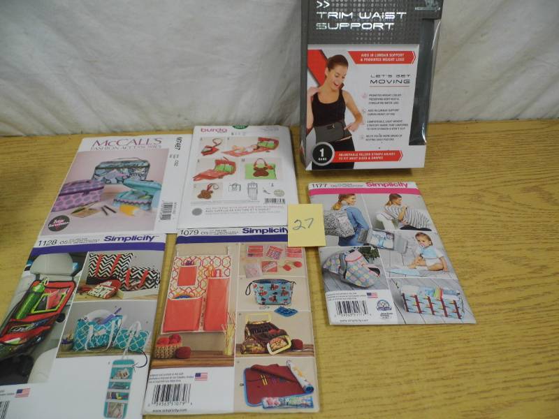 lot 27 image: Sewing Patterns - Support Belt