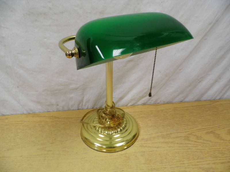 lot 94 image: Library Table Lamp