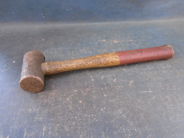lot 3 image: Brass Mallet