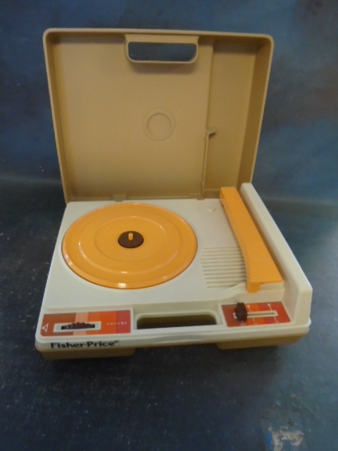lot 42 image: Vintage Fisher Price Record Player