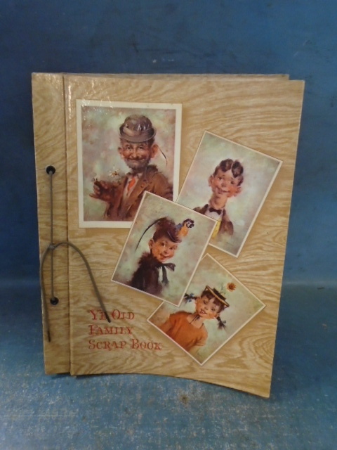 lot 60 image: Vintage Scrapbook, The Man in the Iron Mask, Three Musketeers, Gone with the Wind and MORE