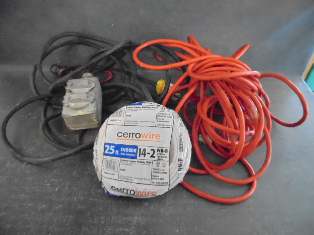 lot 26 image: Extension Cords and More